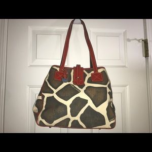 Dooney&Bourke animal print handbag